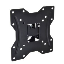 Кронштейн для ТВ наклонный, 18"-43", 25кг, 75x75 до 200x200мм, мет LEBEN